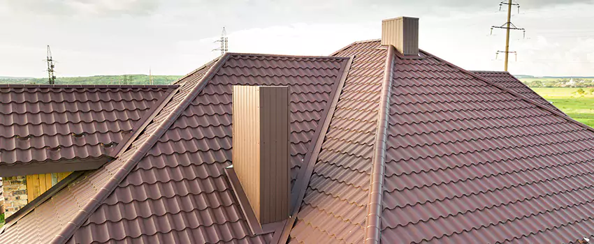Residential Chimney Flashing Restoration in Coram, NY