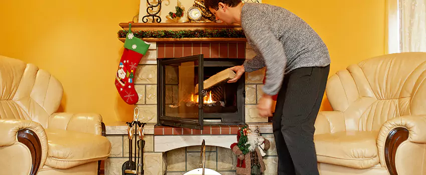 Gas to Wood-Burning Fireplace Conversion Services in Coram, New York