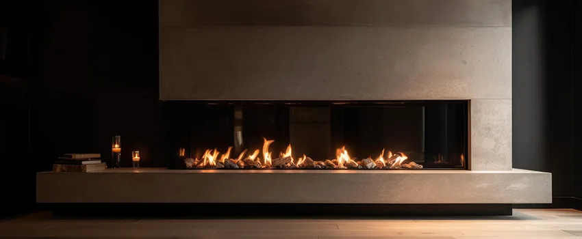 Gas Fireplace Ember Bed Design Services in Coram, New York