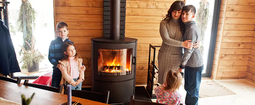 Morso Cast Iron Fireplace Insert Installation in Coram, New York