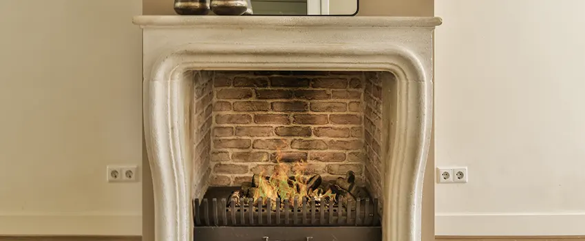 Vintage-style Fireplace Redesign in Coram, New York
