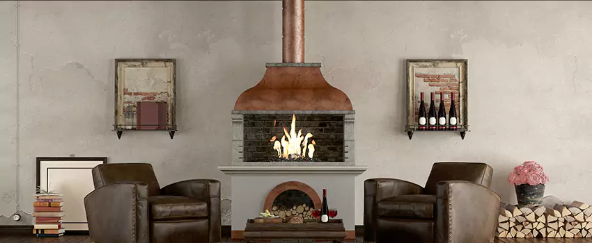 Thelin Hearth Products Providence Pellet Insert Fireplace Installation in Coram, NY