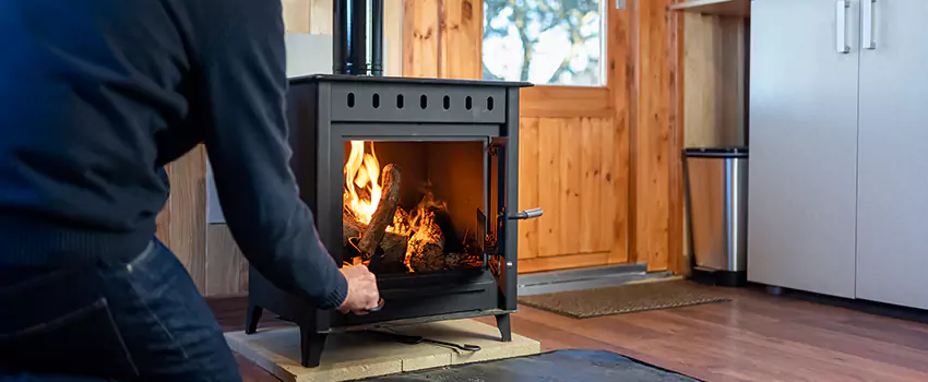 Open Hearth Wood Fireplace Installation in Coram, NY