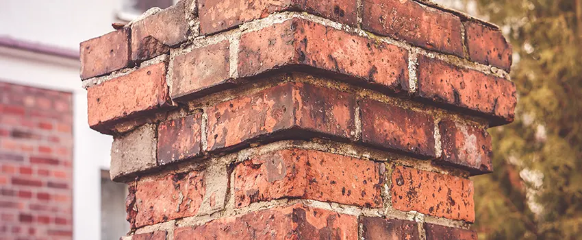 Cracked Chimney Bricks Repair Cost in Coram, New York